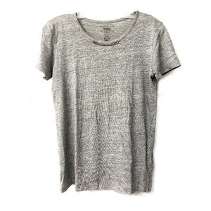 MAJESTIC PARIS Neiman Marcus Swarovski Crystal Tee Cashmere blend $295 Retail